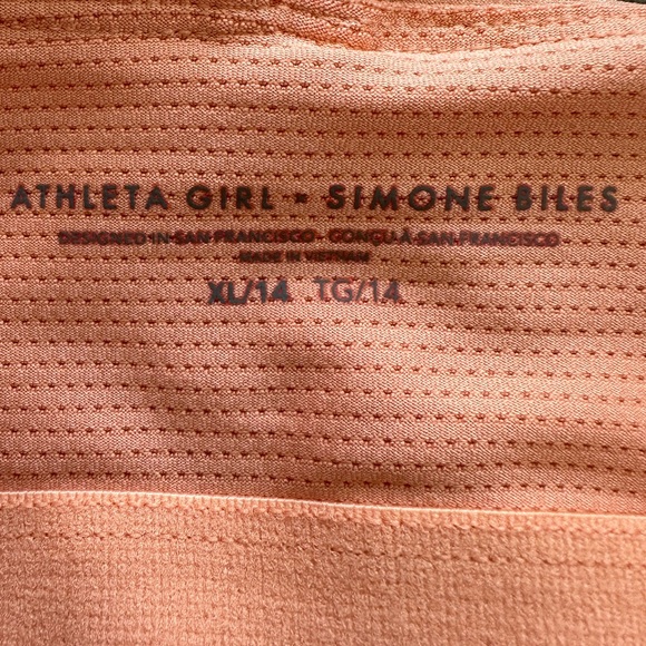 Athleta Girl x Simone Biles NWOT Longline top - Picture 10 of 12